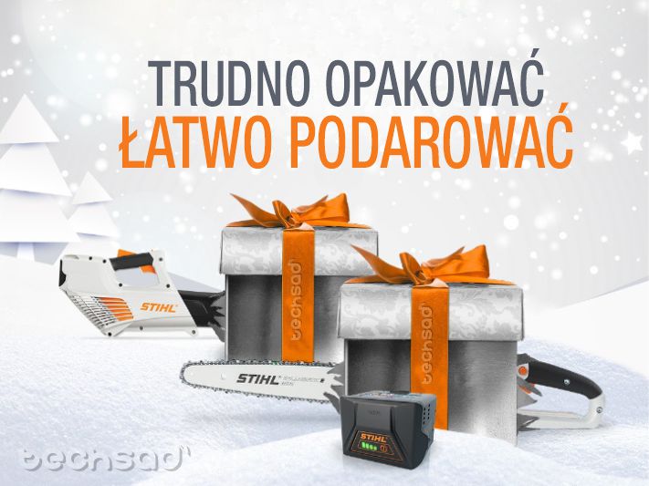 Trudno zapakować - łatwo obdarować czyli Stihl pod choinką